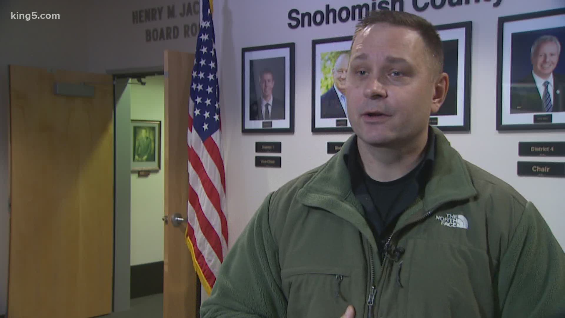 After Snohomish County Sheriff Adam Fortney posted that he would not enforce Washington state's stay home order, a resident started a petition for his recall.