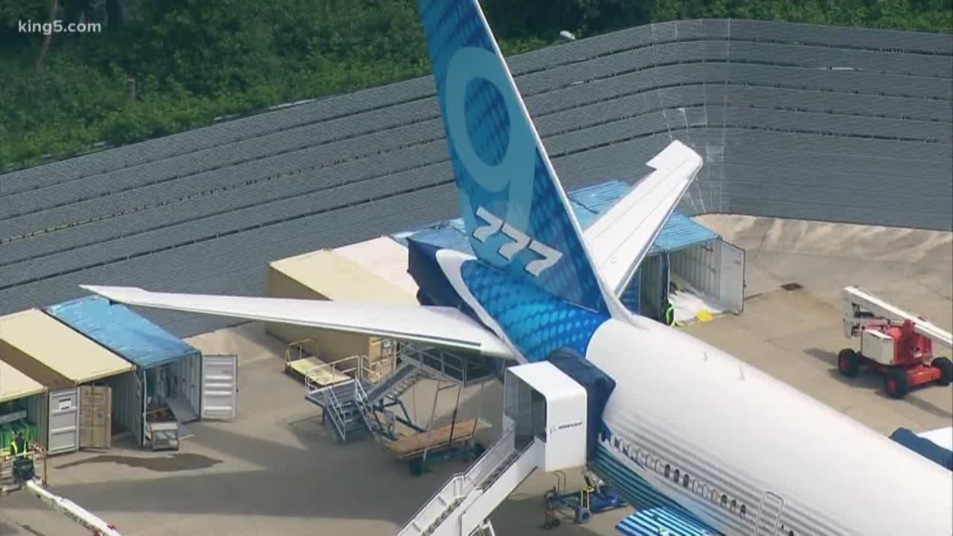 The new Boeing 777X is entering the next phase of its test program as soon as Friday in Everett.