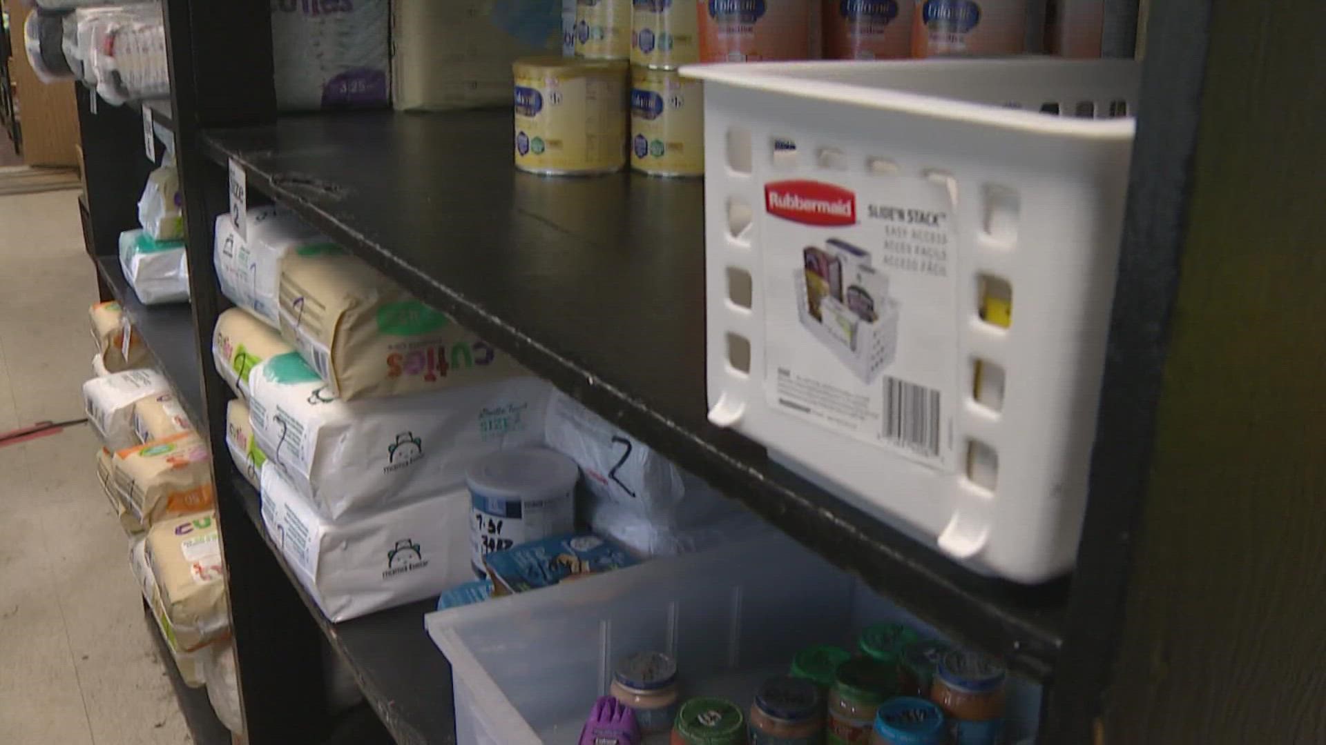 The White Center Food Bank had to toss 1,000 pounds of formula due to a recall. Replacing the supply has been a significant challenge.