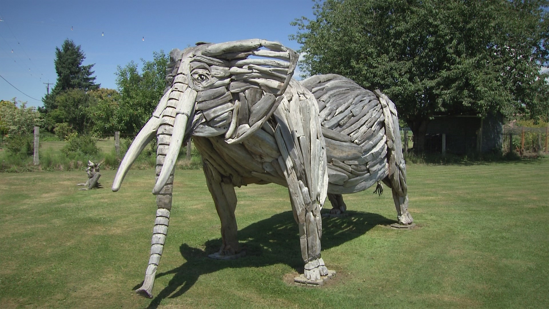 Joe Treat's creatures are on display in his front yard and at various Skagit, Snohomish and Island county locations