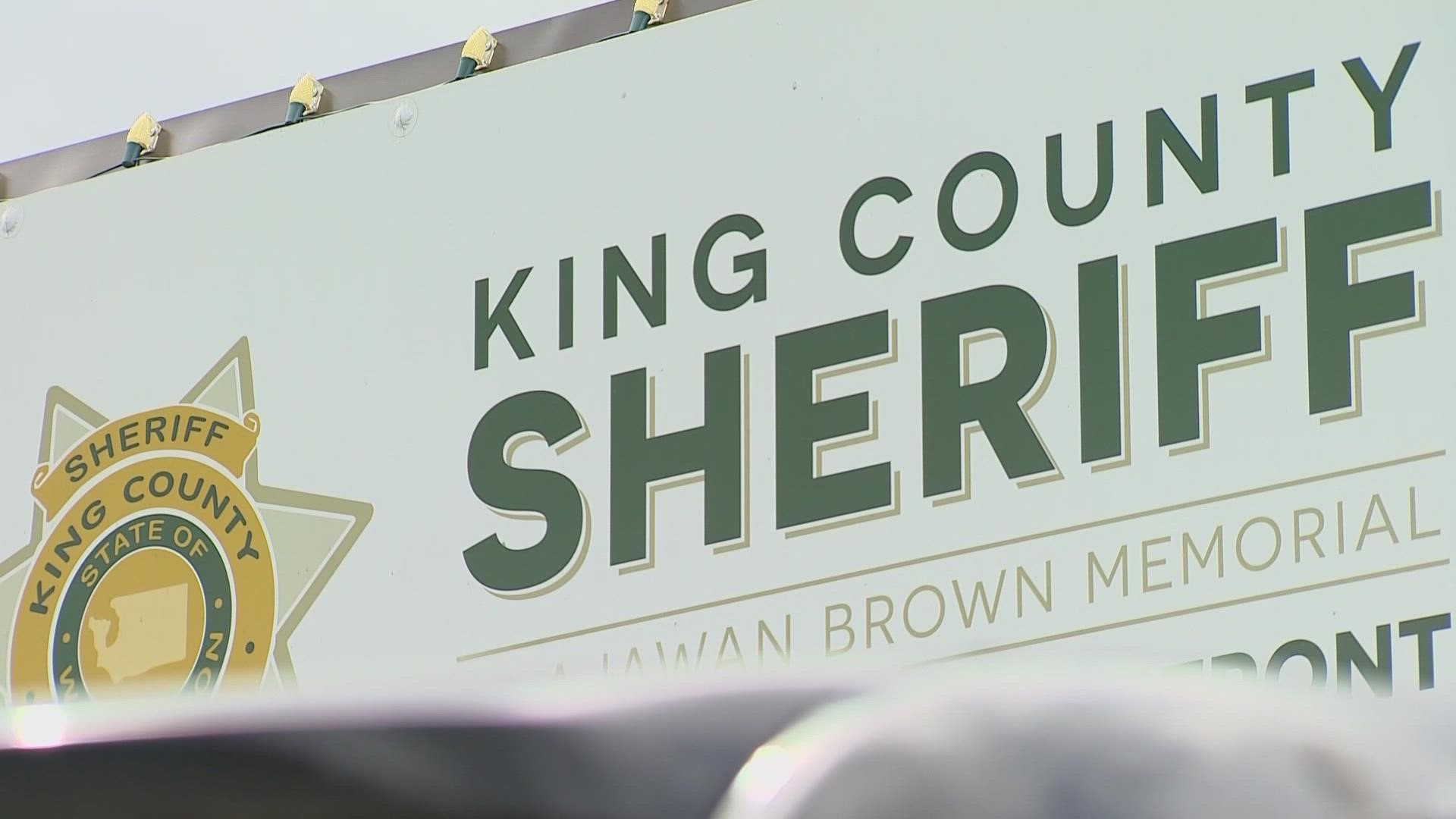 The three candidates vying to become the next King County Sheriff spoke with reporters Tuesday.