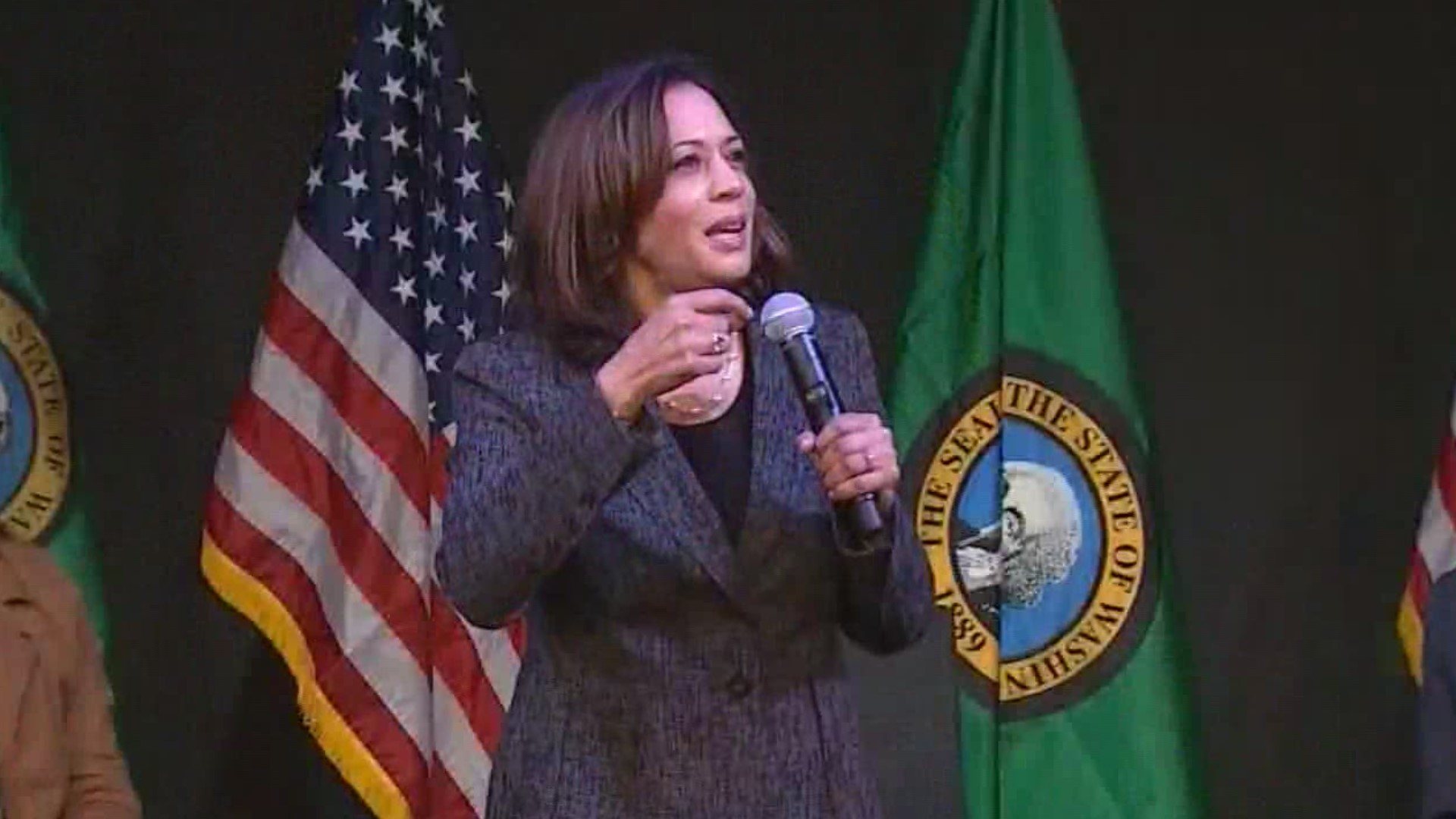 Democrats in Washington state are "ecstatic" about Joe Biden's running mate Kamala Harris. Republicans in the state called her "outside the mainstream."