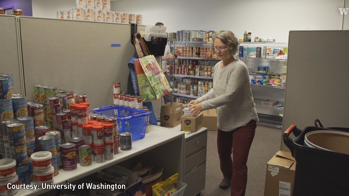 University of Washington opens free food pantry for students | king5.com