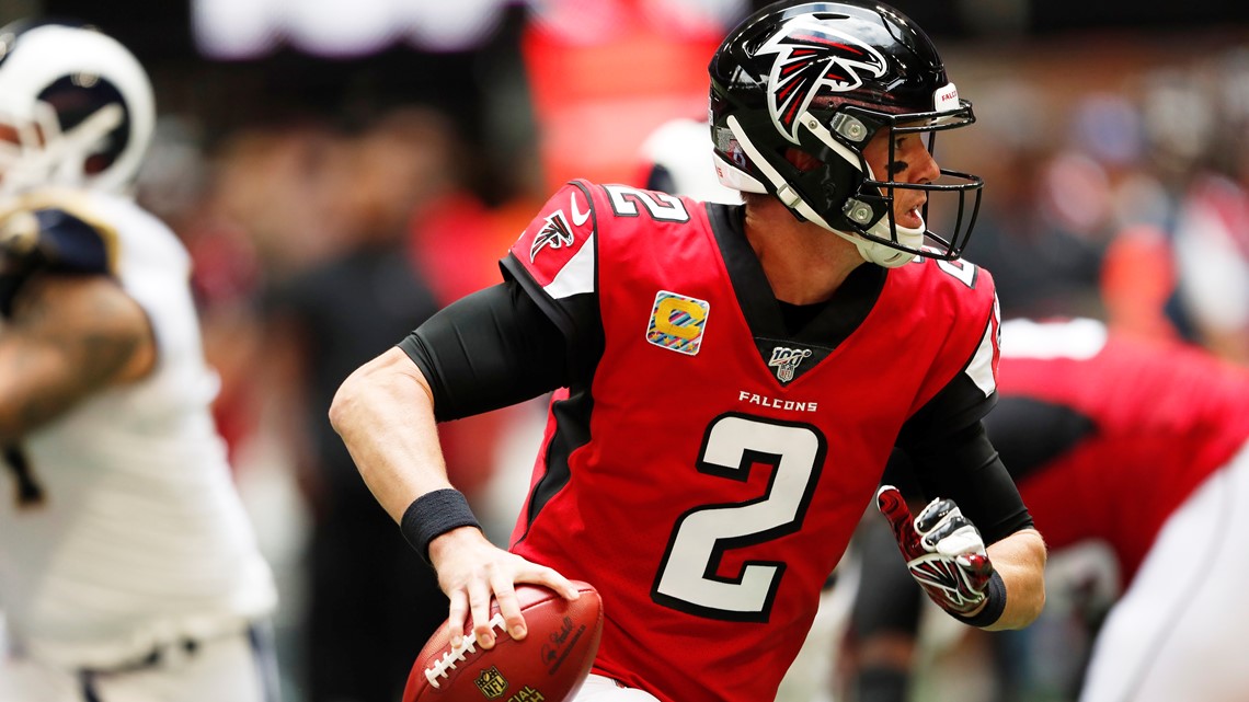 Falcons' Ryan won't play against Seahawks, Schaub to fill in