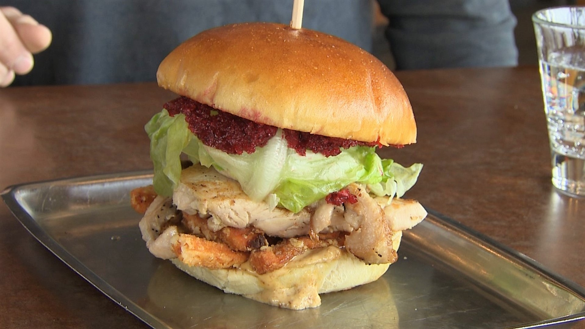 Feed Co. Burgers Central's Turducken sandwich is overthetop, prefunk