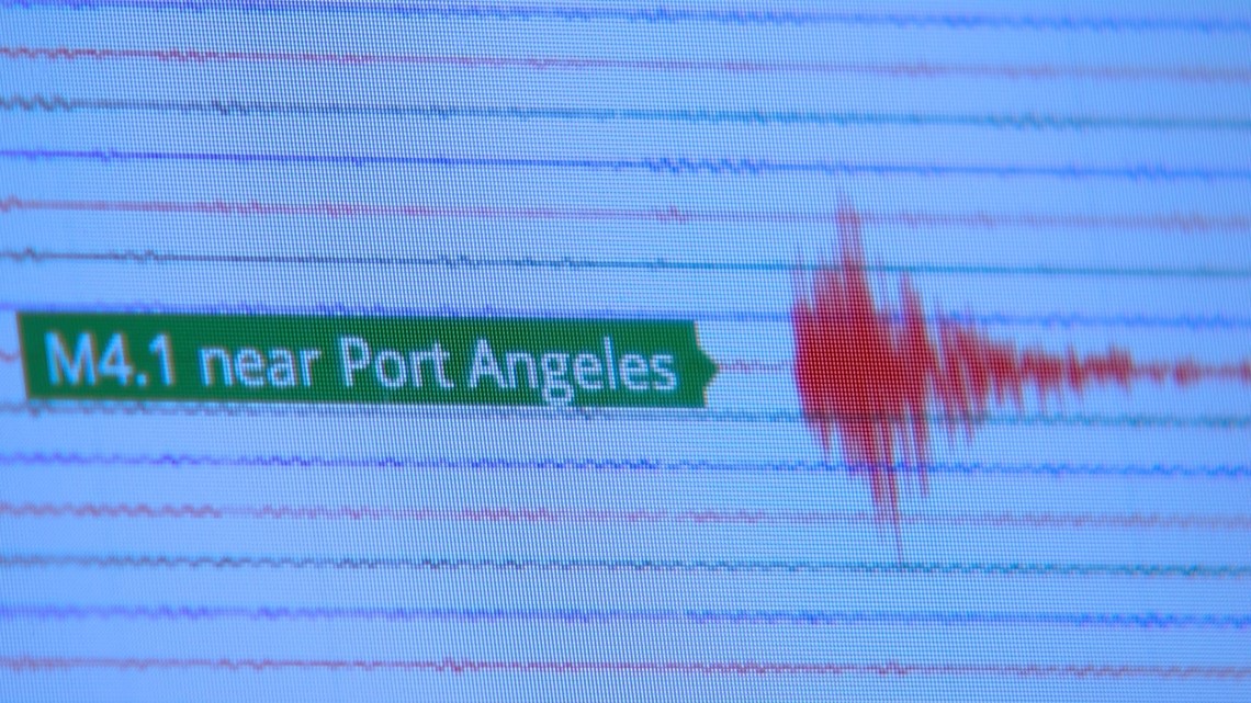 Earthquakes today wa