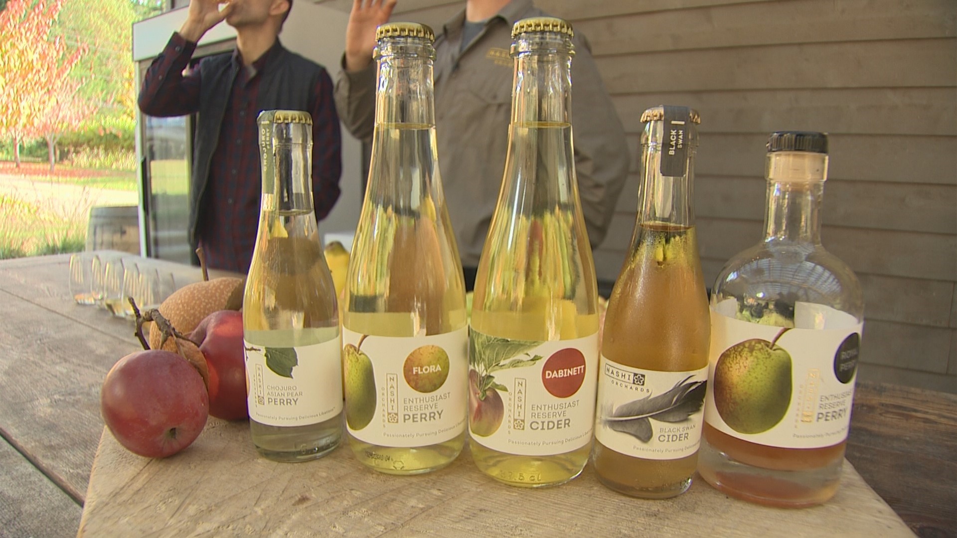 This year Nashi Orchards released its first line of alcohol-free perry. #k5evening