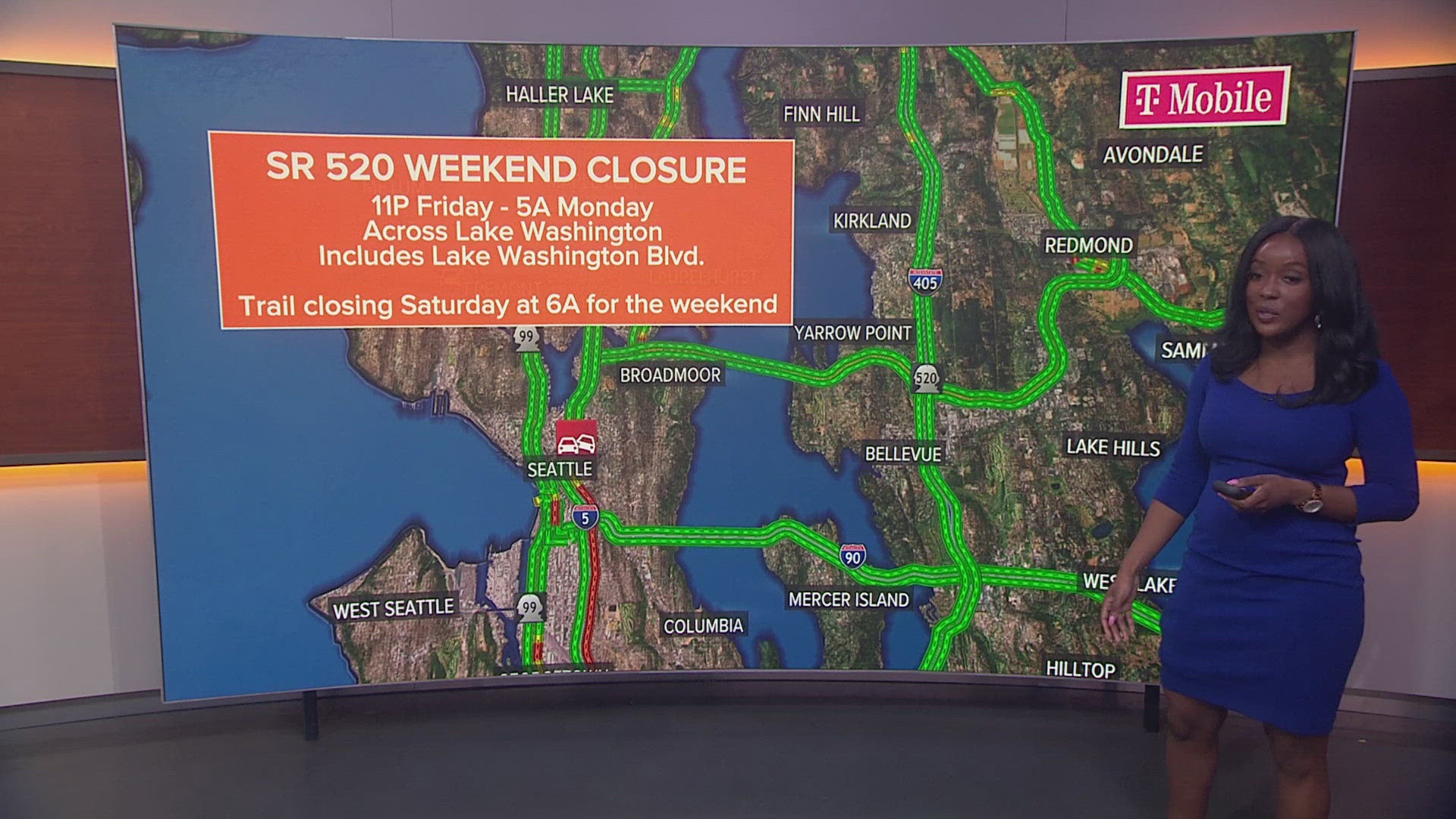 Here's where you'll run into construction projects if you're out and about this weekend.