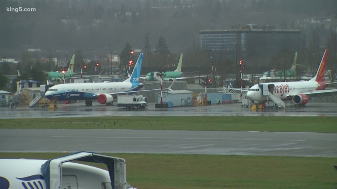 The Renton factory stopped producing 737 Max Jets. It's expected to be months before production starts again.