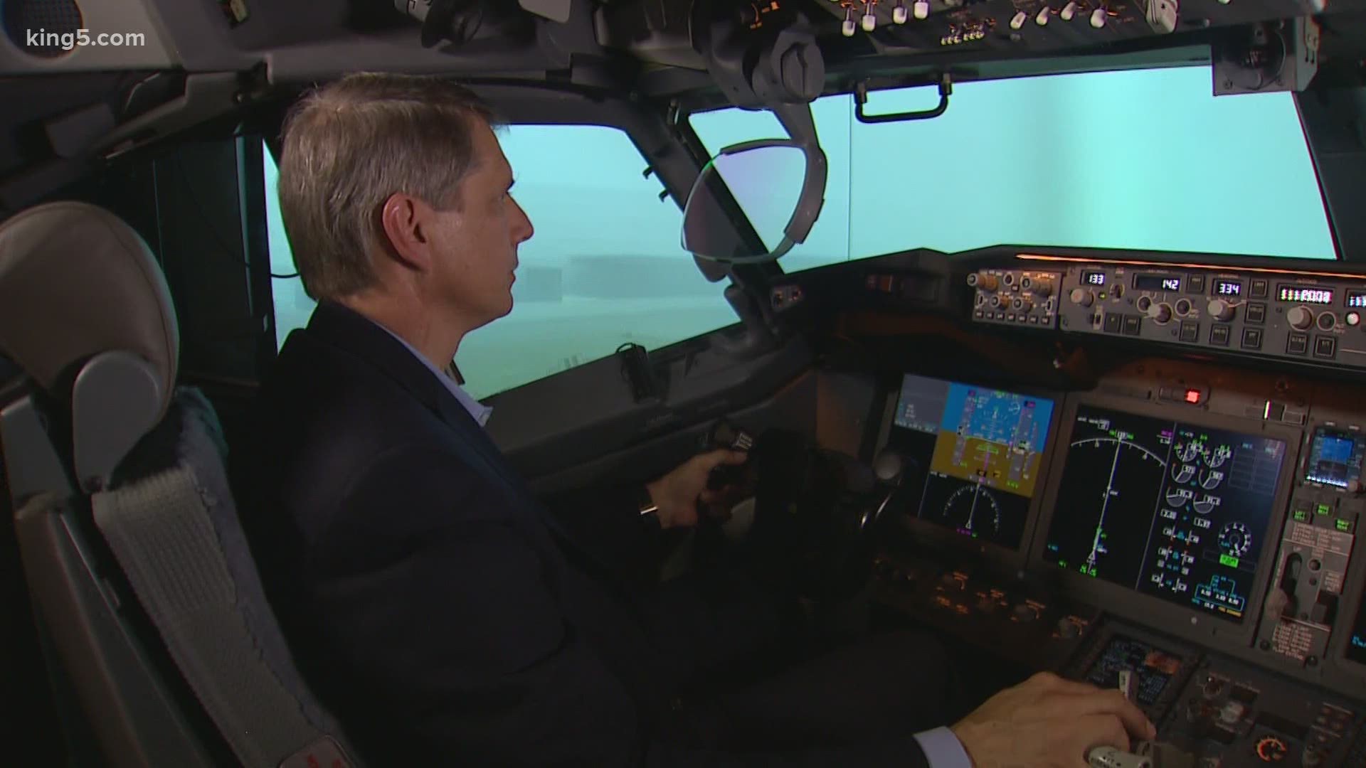 Top FAA officials will train in a full motion 737 MAX simulator before the flight, to mimic the training that all MAX pilots would take before flying the jet.