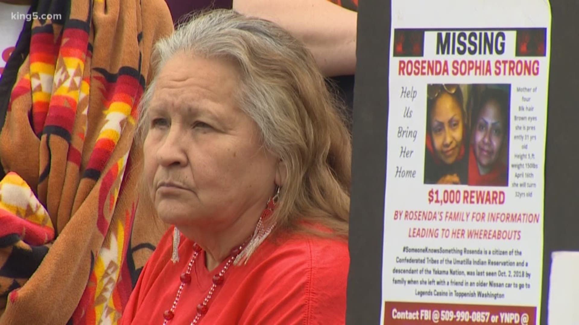 A new state patrol study identified 56 missing indigenous women in the state... as well as some of the possible reasons why that population is at a higher risk.  KING 5's Drew Mikkelsen found out what the state's doing about that.