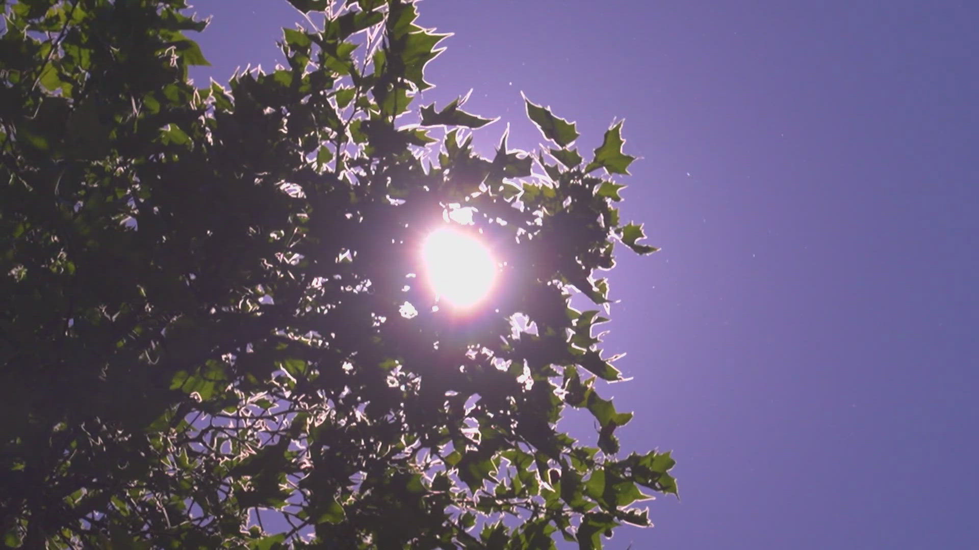 Some areas have chances of seeing triple-digit temperatures on Tuesday.