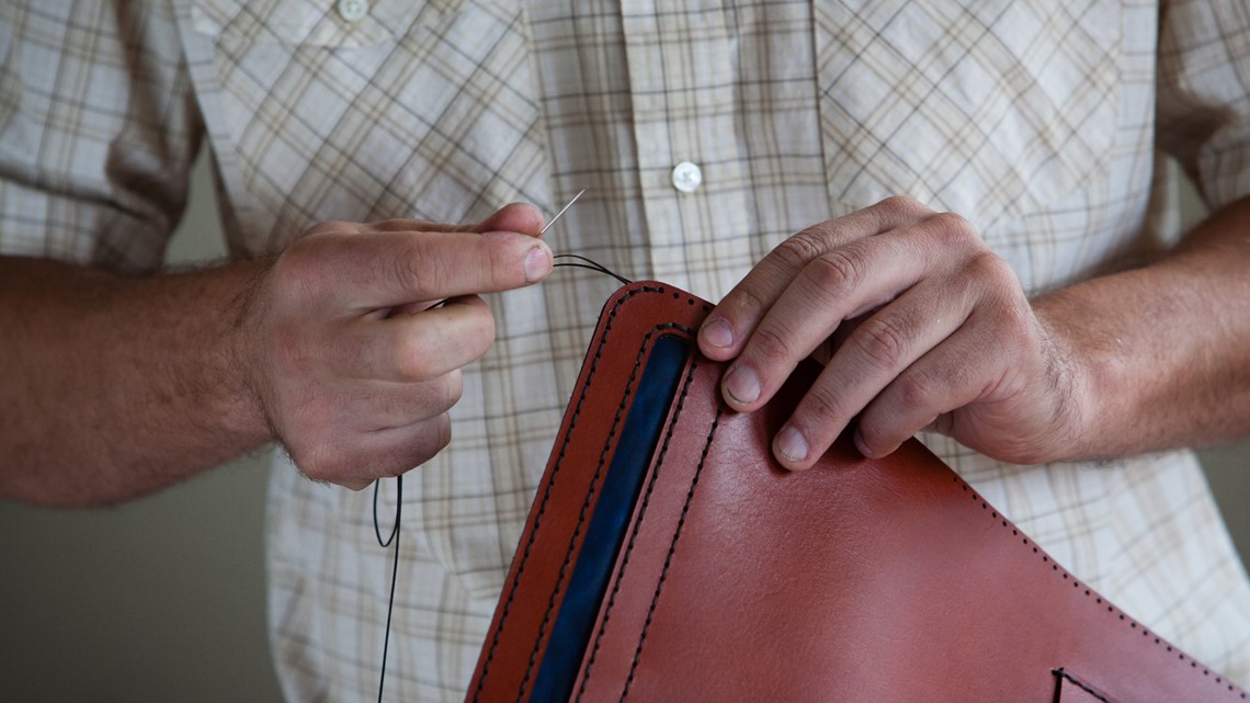 Feeling crafty? Try a DIY leather making kit from Orcas Island