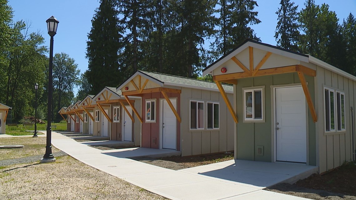 Kingwood ISD students build tiny homes for homeless veterans