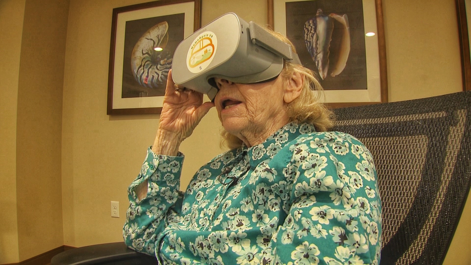 Many seniors shy away from new technology. But a local nonprofit is showing seniors some tech can have a positive effect on them.