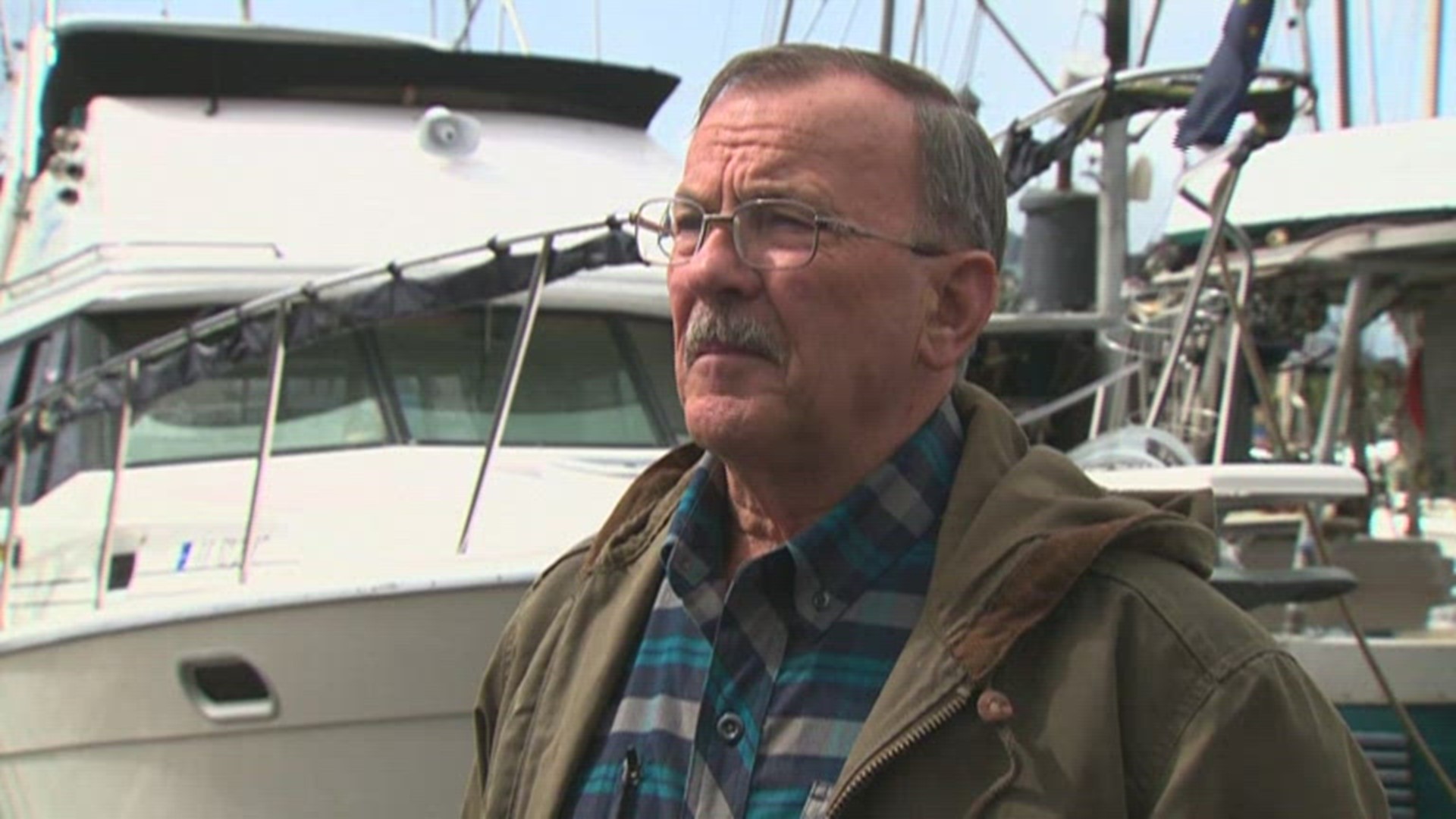 Chuck Hanas was the first person to arrive at the scene of Monday's fatal plane collision in Ketchikan, Alaska. He went out to help the survivors.