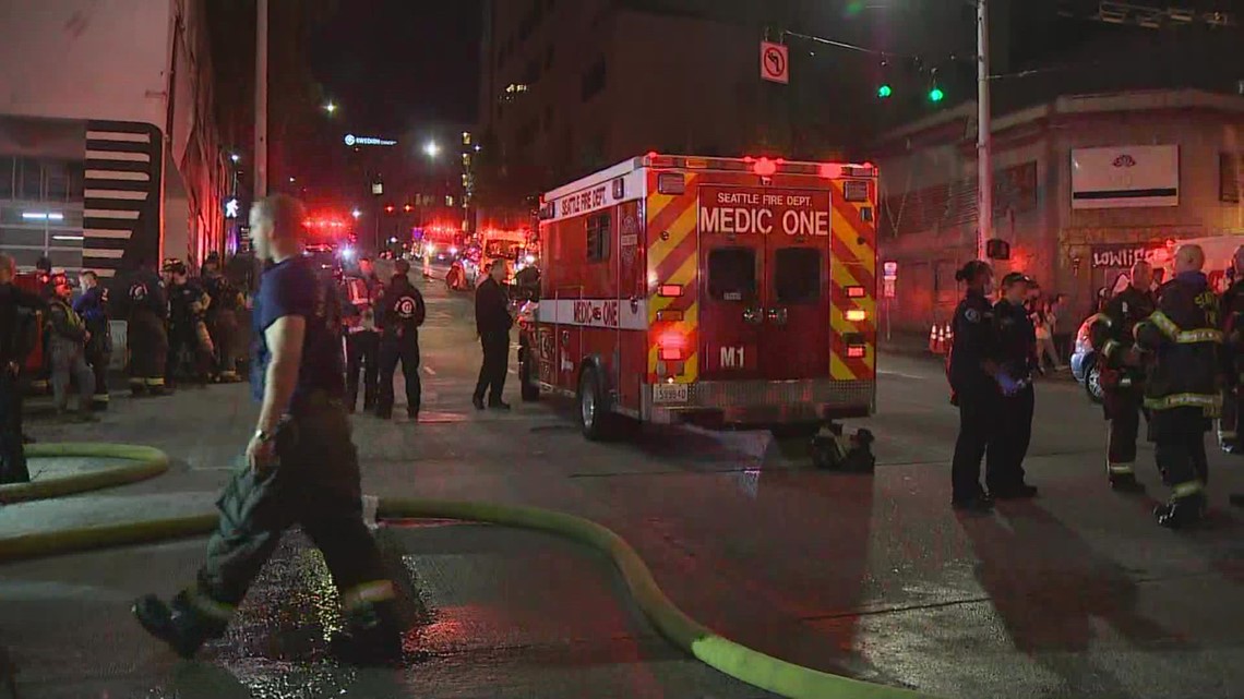 Infant among 8 people saved from Seattle apartment fire