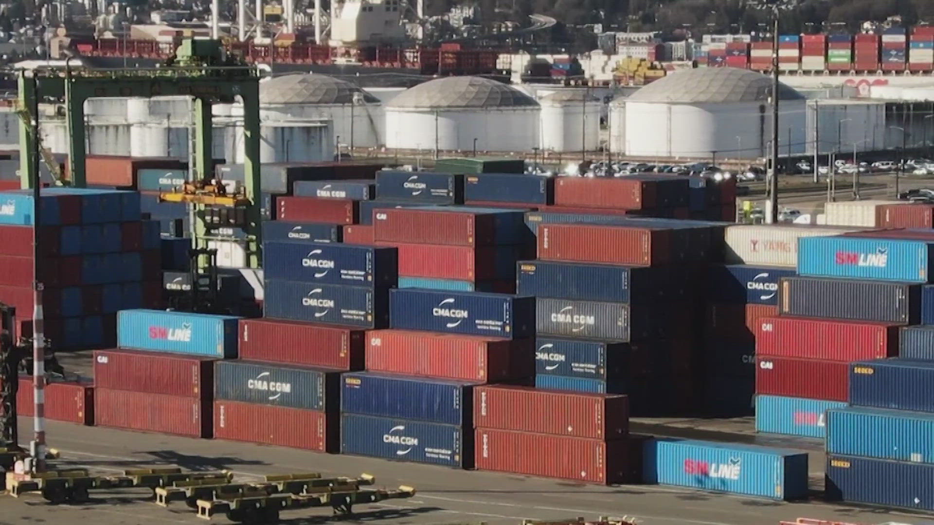 The port saw an 18.4% increase in volumes in March, partially driven by shippers moving cargo before anticipated tariffs.