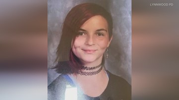 Lynnwood police searching for missing 12-year-old girl