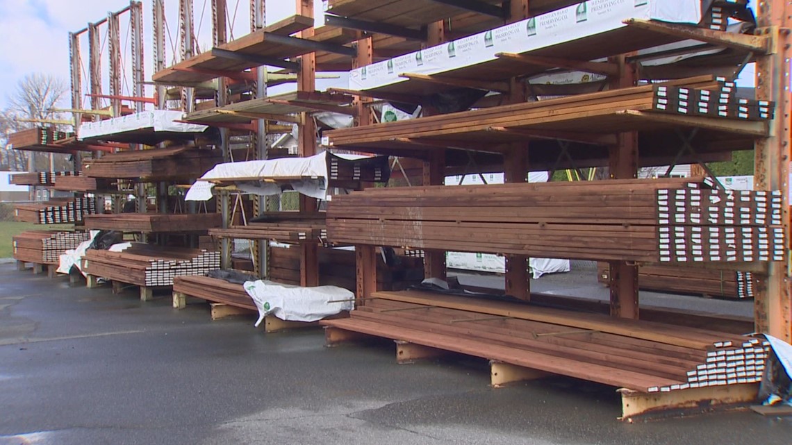 Lumber prices begin dropping slowly after record highs during COVID19