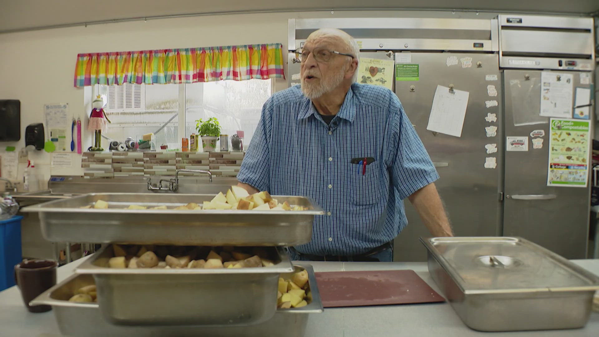 Annie Fortnum created Annie's Community Kitchen which has served more than 100,000 meals at Edmonds Lutheran Church.