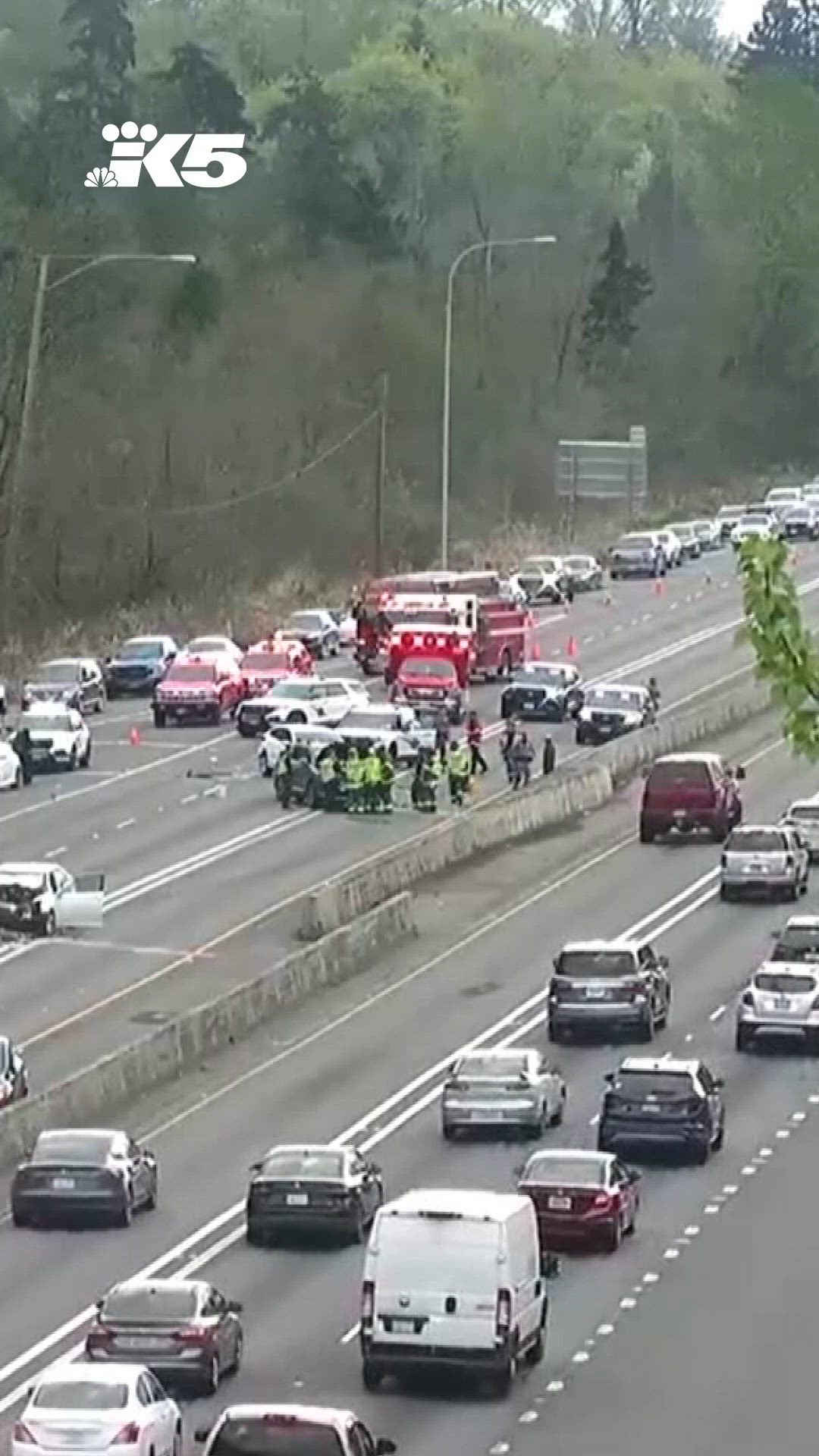 Hit-and-run driver flees scene after 5-car crash in Kent | king5.com