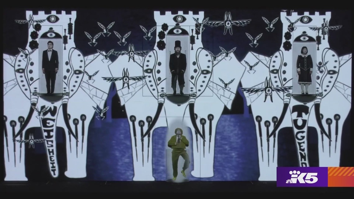 Seattle Opera blends live action with animation in Mozart's 'The Magic ...