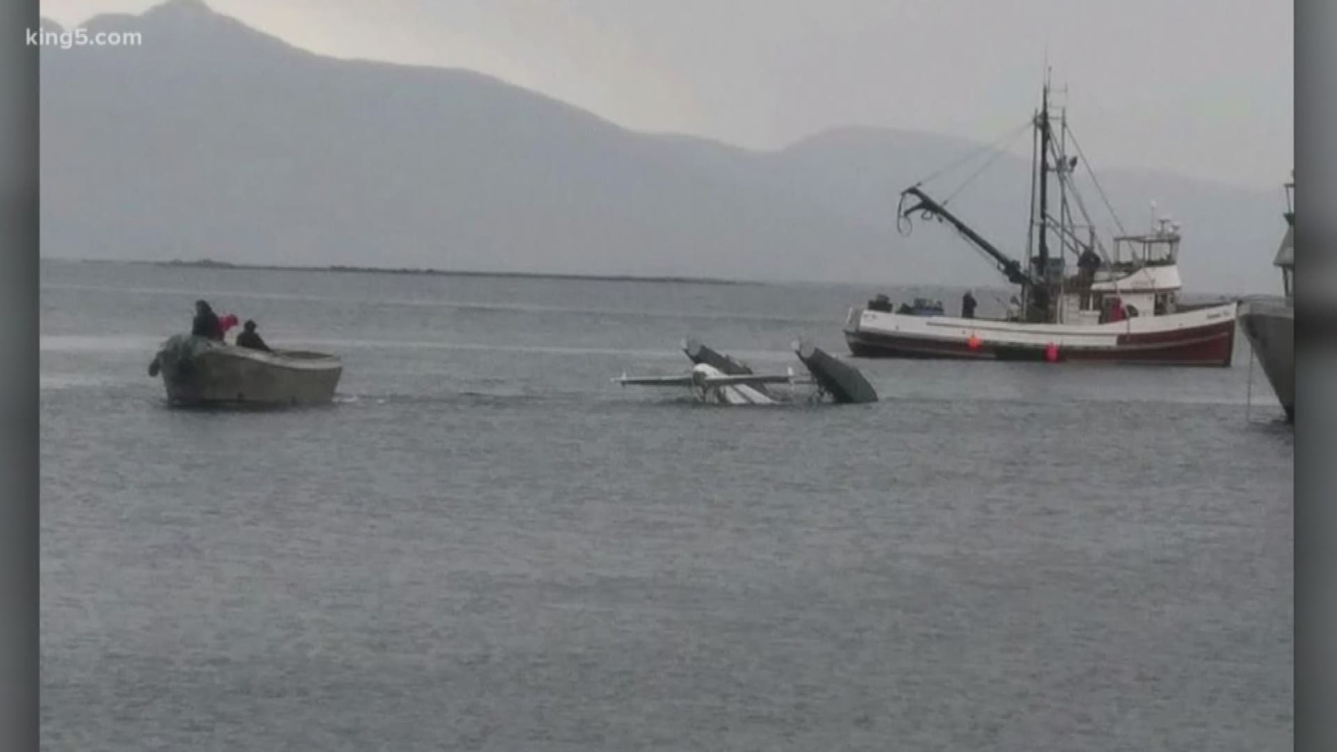 A pilot and passenger are dead after a floatplane operated by Taquan Air crashed off the Alaskan coast Monday.