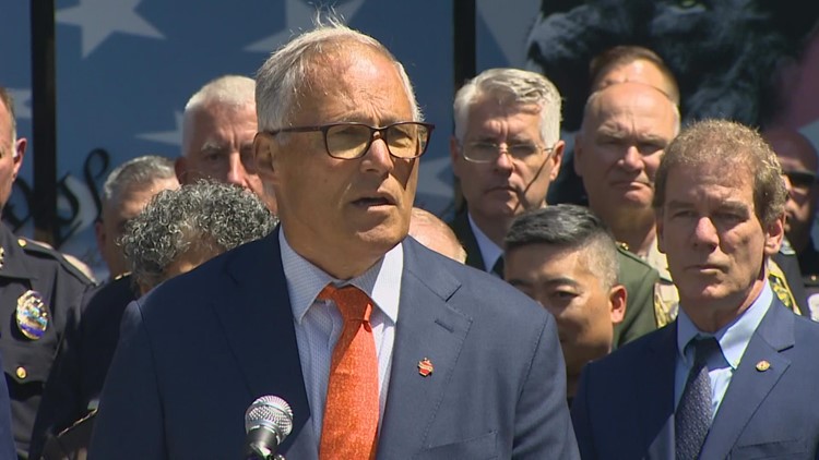 Inslee, law enforcement leaders call for regional training facilities to up recruitment