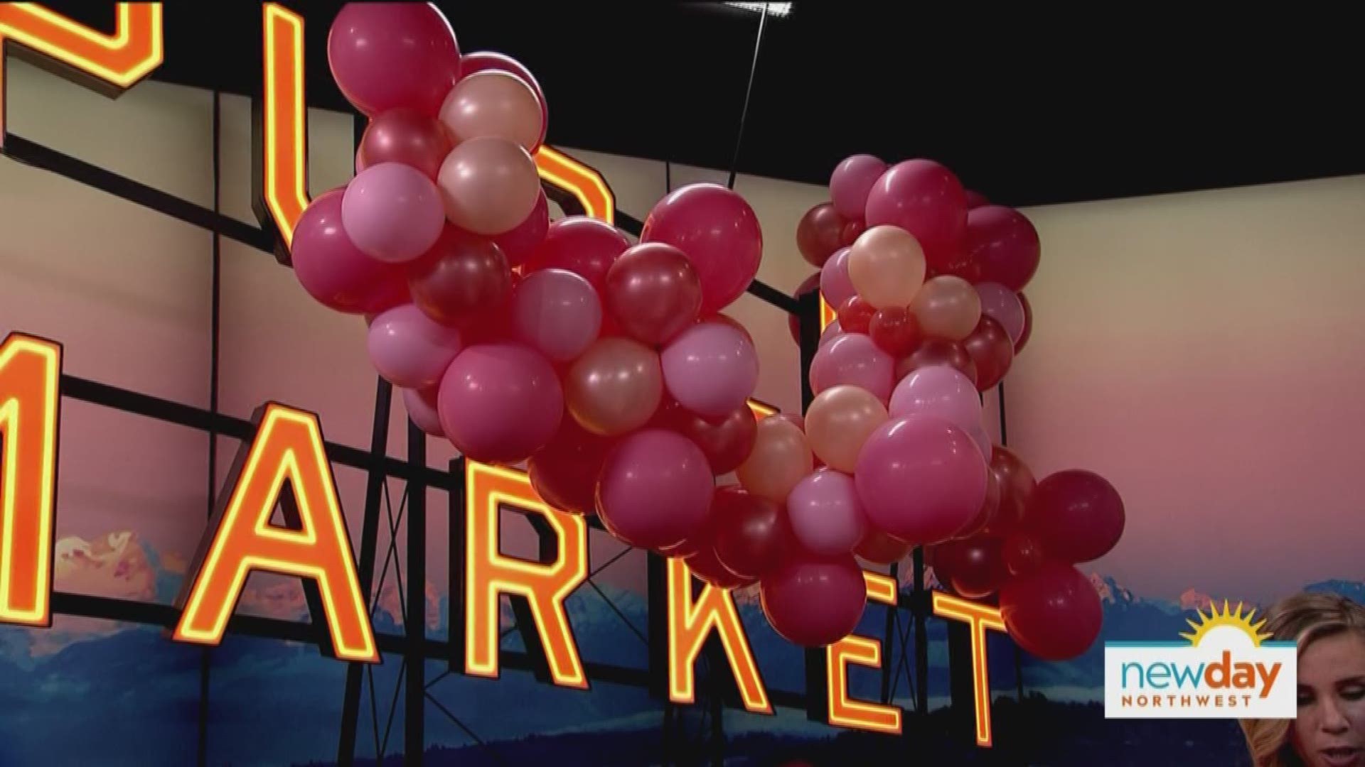 Balloon garlands make a big visual impact, without much work involved.
