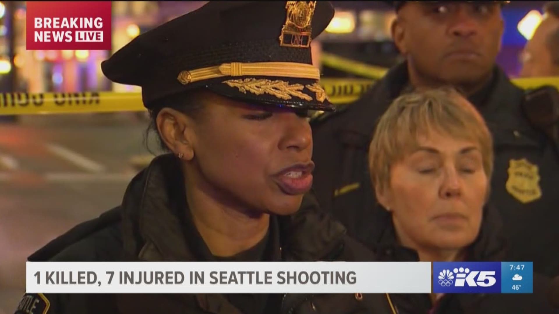 Seattle are now saying the shooting is not a random incident, and there were multiple shooters involved.