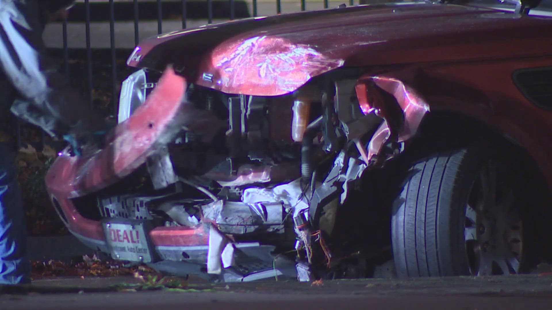 One person was hospitalized after an apparent hit and run accident in Tukwila