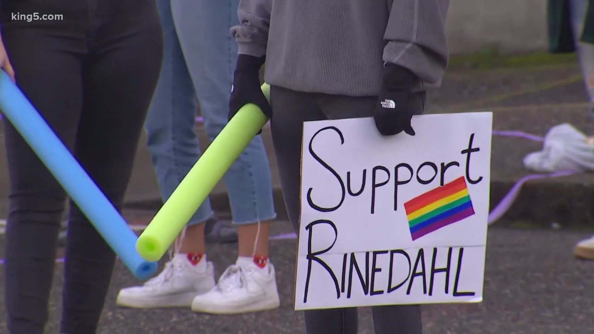 Jéaux Rinedahl, who is gay, teaches part-time at SPU, but says he was denied a full-time position because of his sexual orientation.