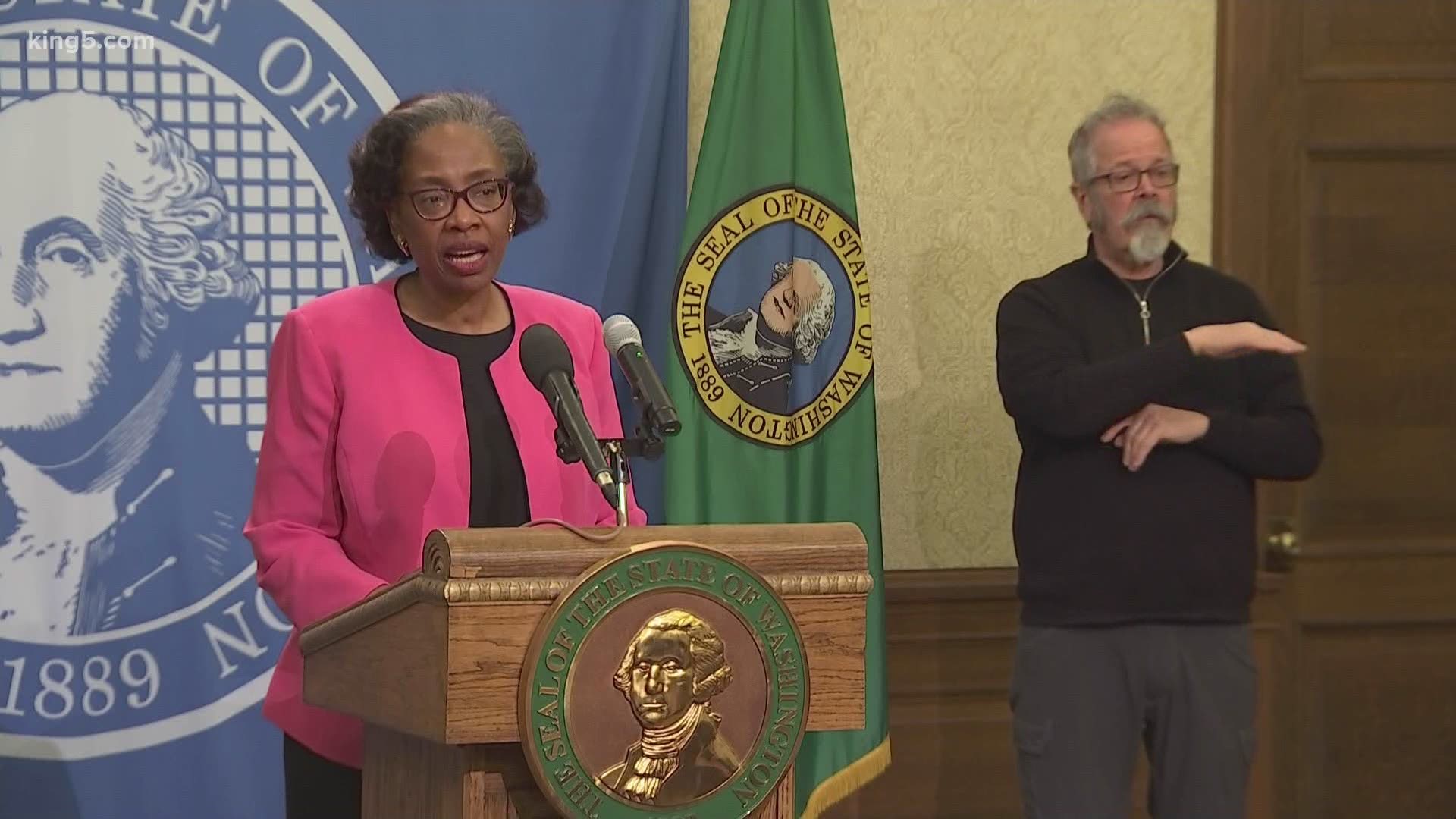 Gov. Jay Inslee announced Judge G. Helen Whitener to the Washington State Supreme Court on Monday. She replaces Justice Charles Wiggins, who retired.