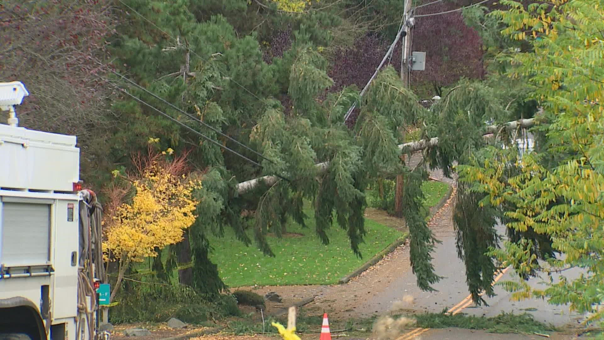 KING 5 Team Coverage of the powerful storm that has slammed western Washington Oct. 25, 2021.