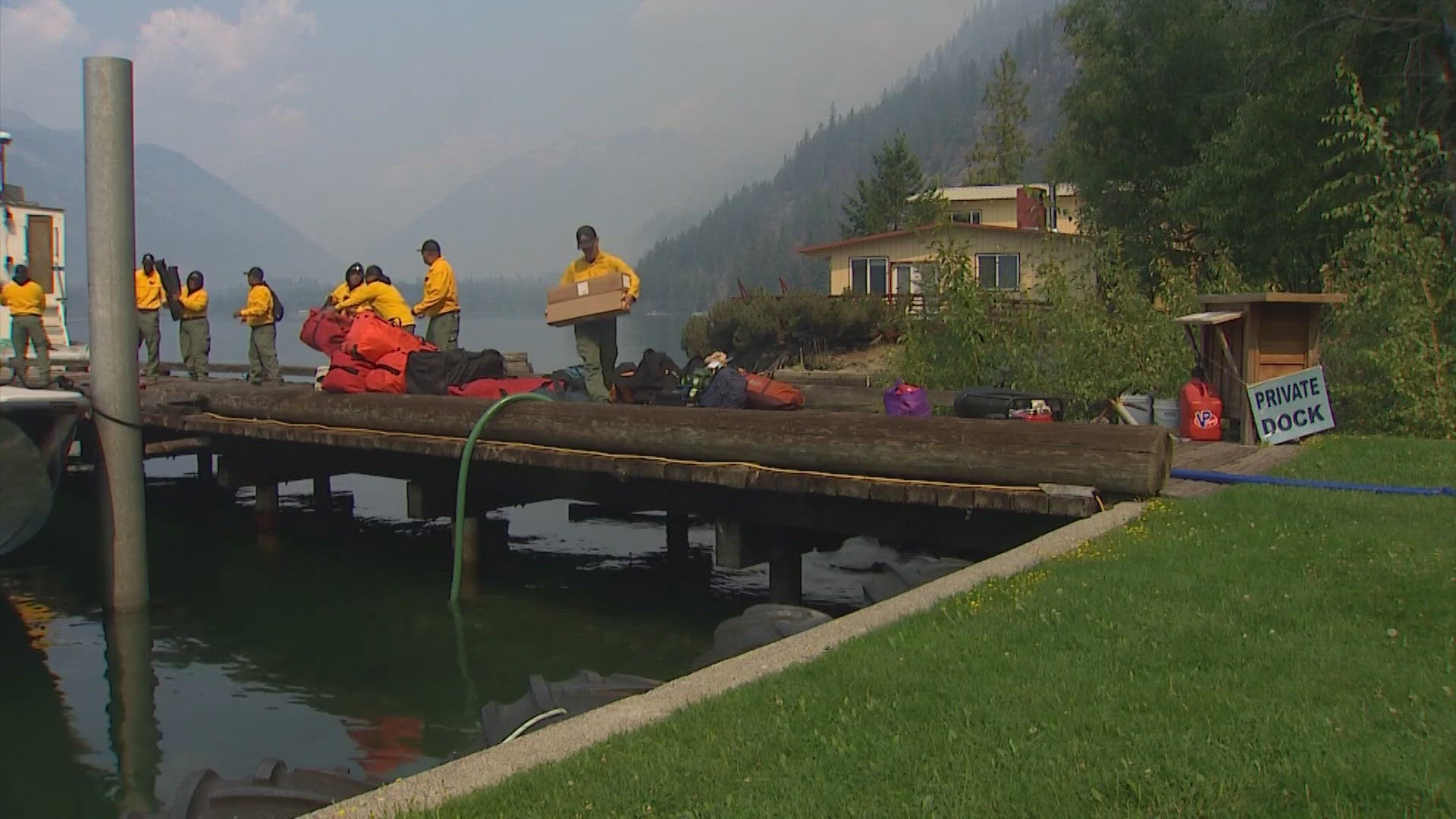 More than 650 firefighters are trying to contain the fast-moving Pioneer Fire.