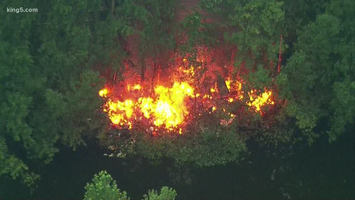 BREAKING Brush fire in Kent