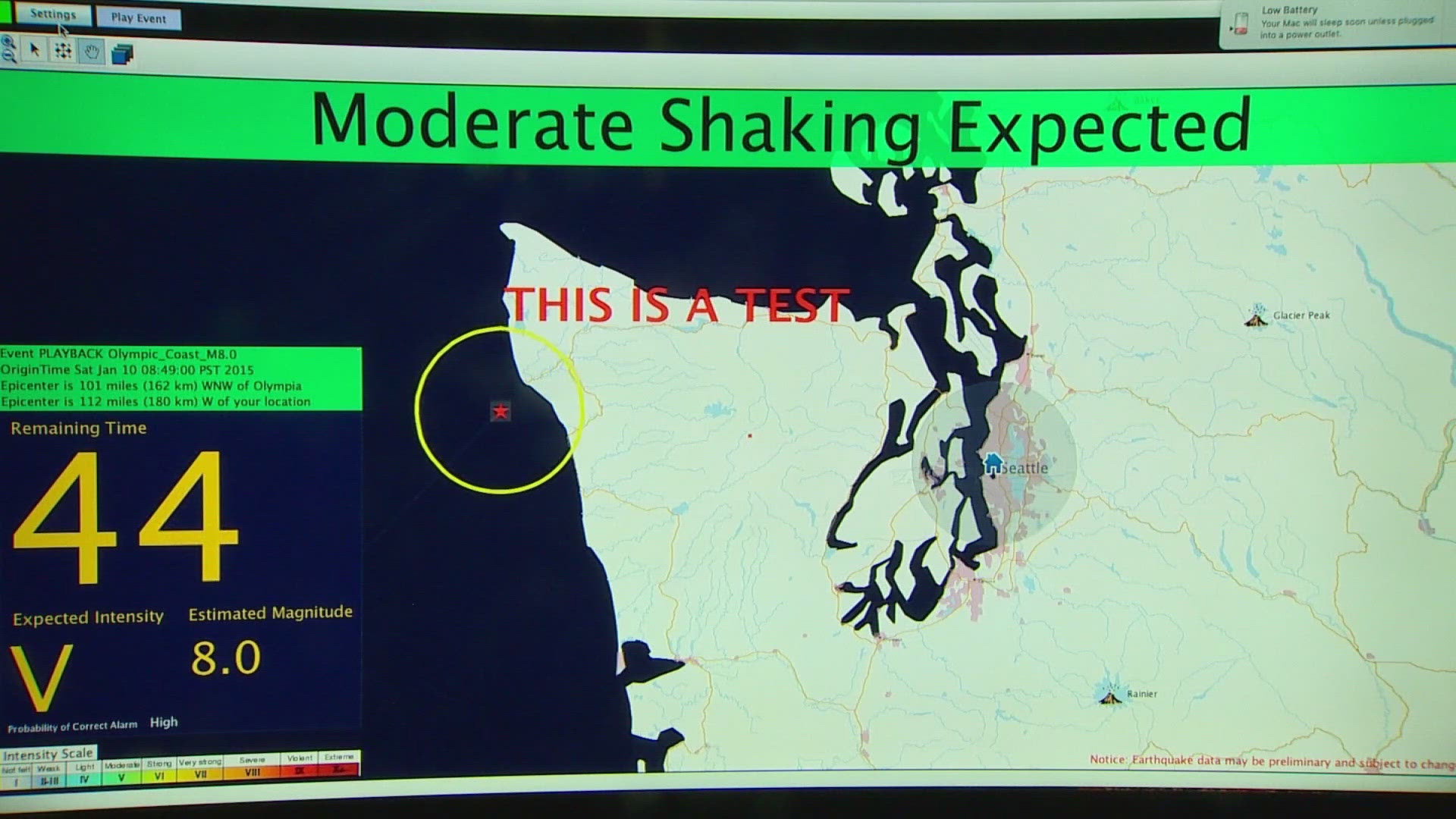 Scientists said the satellite data will result in faster notifications for people to take protective action, such as "Drop, Cover, and Hold On" before an earthquake.