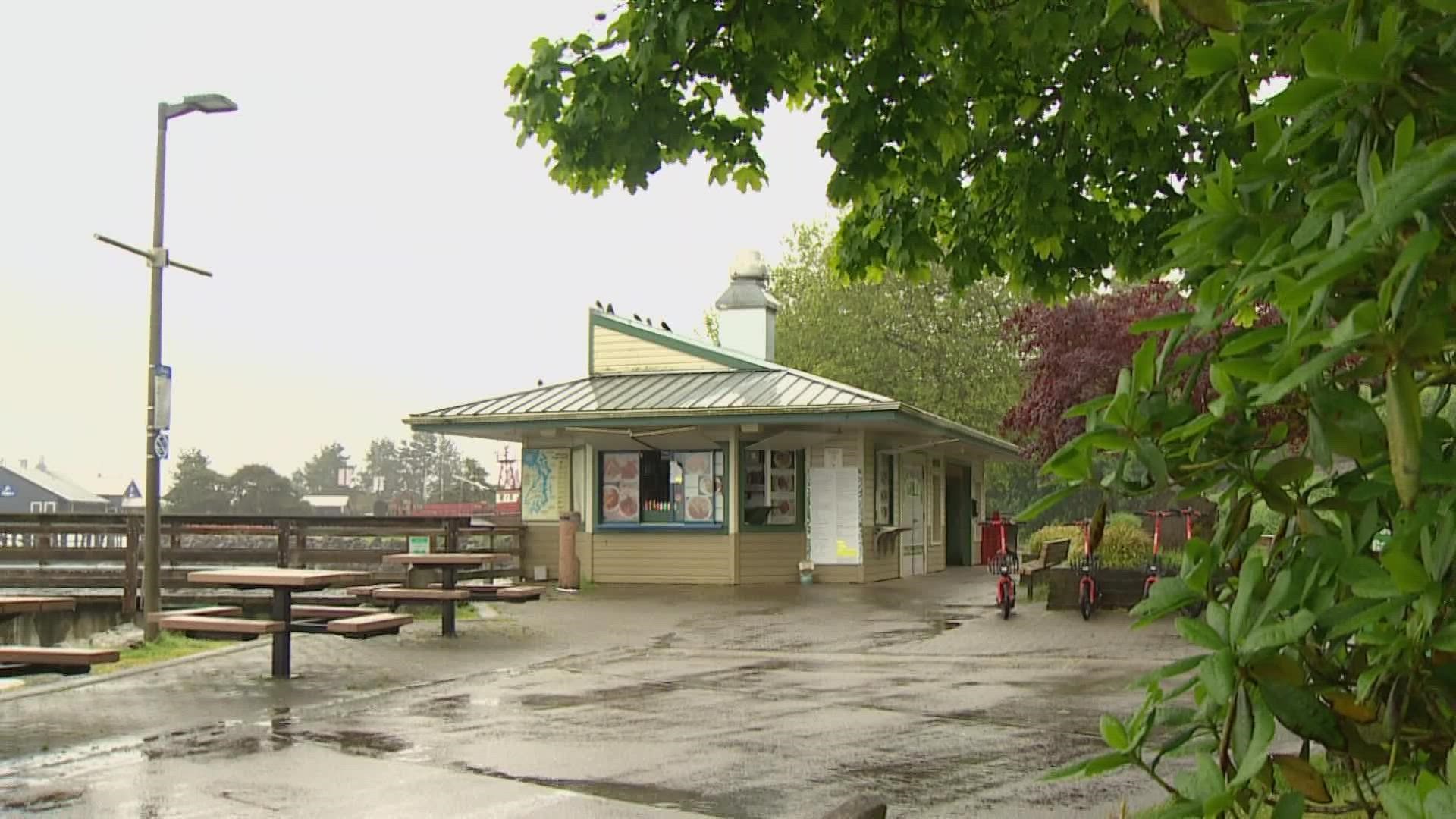 Potentially record-setting rain at a time when the weather is supposed to get sunnier is putting a strain on some businesses that rely on foot traffic.