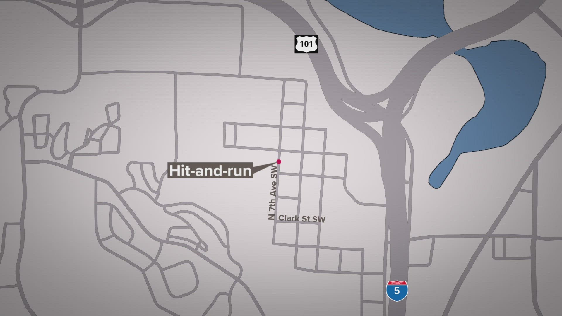 Tumwater police said a pedestrian was struck and killed by a driver on Tuesday night.