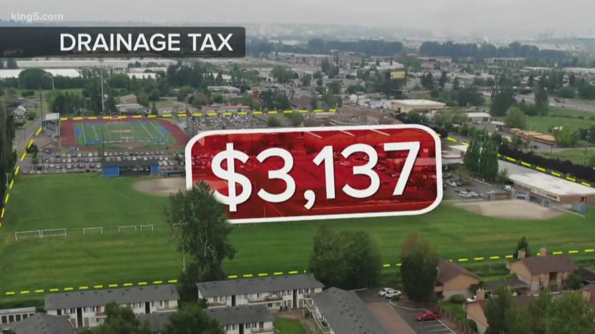 Pierce County drainage district No. 23, which has not been audited since 2003, has $1.3 million in tax money sitting in a county fund. KING 5's Chris Ingalls investigates.