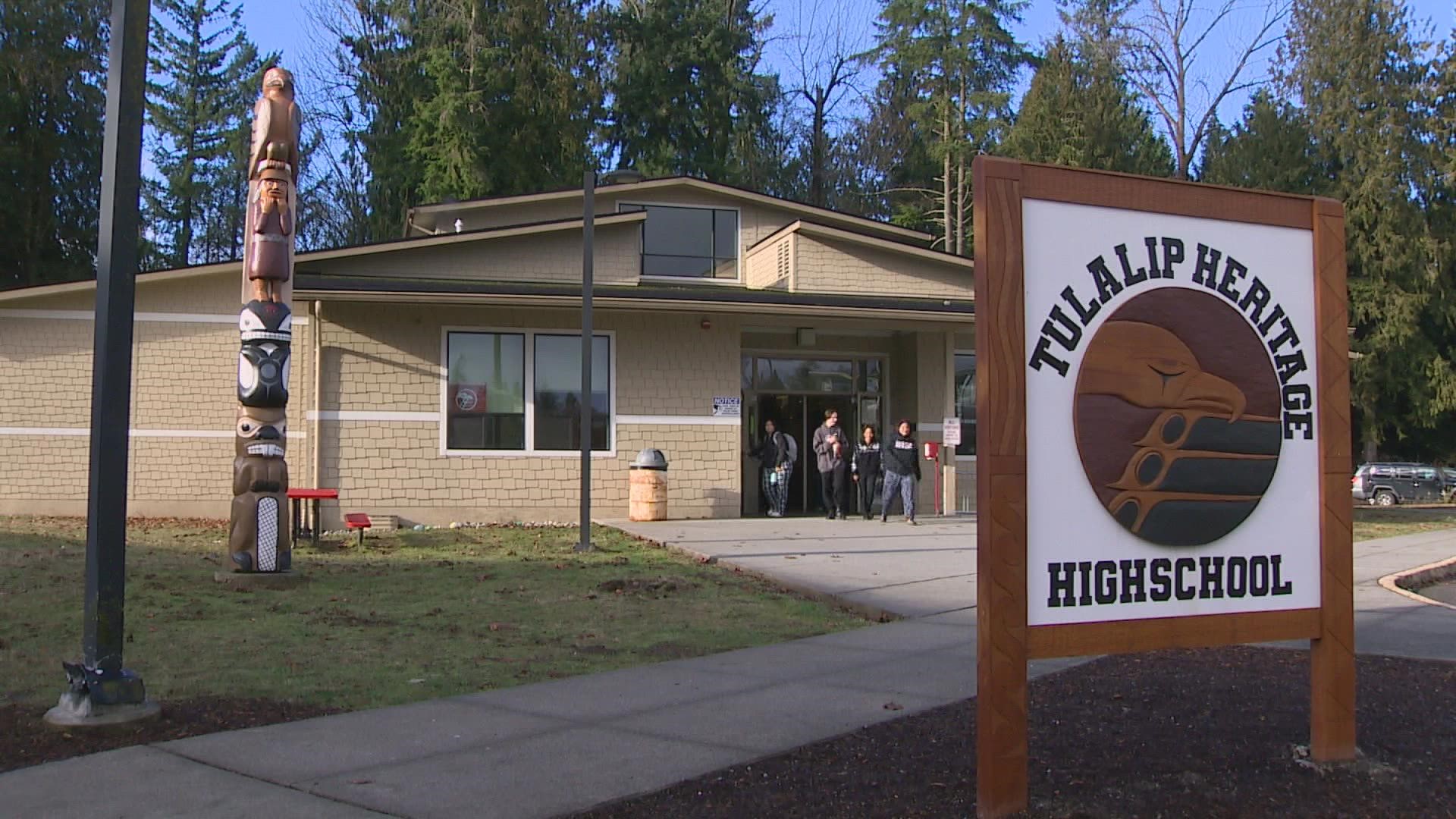 The district is changing the way students learn at Tulalip Heritage High School.