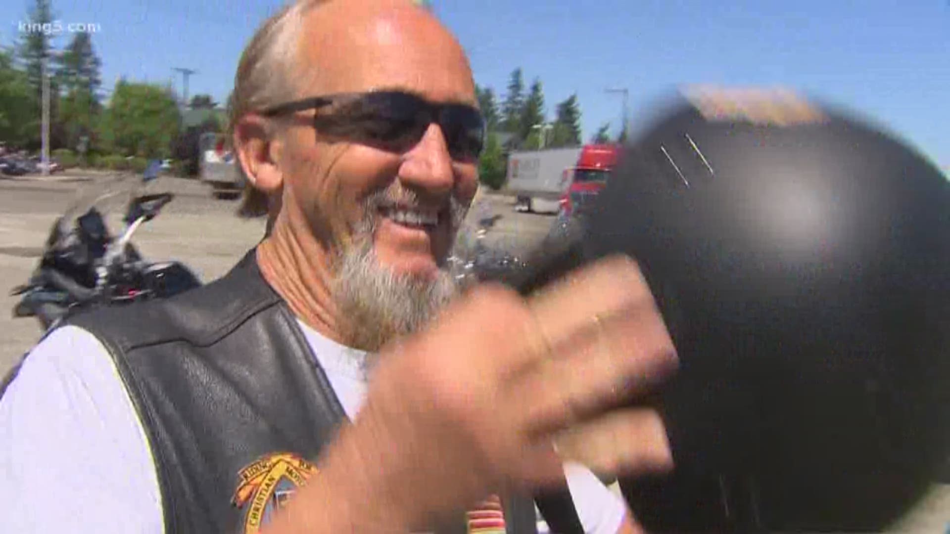 Motorcycle owners might be able to ride without helmets again soon. There's a move to repeal Washington's motorcycle helmet law, for those over 21. While motorcycle riders lined up to tell lawmakers that would be a good idea. South Bureau Chief Drew Mikkelsen spoke with one who says riding without a helmet is a mistake he'll never make again.