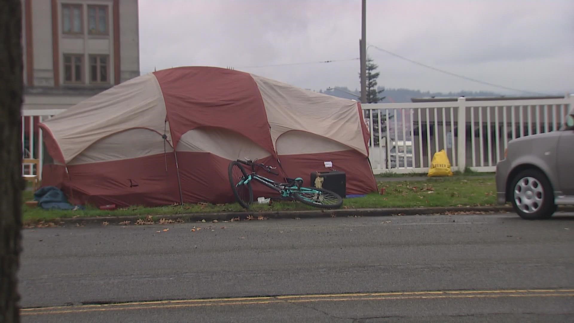 The city council will vote on resolutions to use the funds to address homeless encampments on WSDOT property within the SR 167/SR 509 Gateway Project.