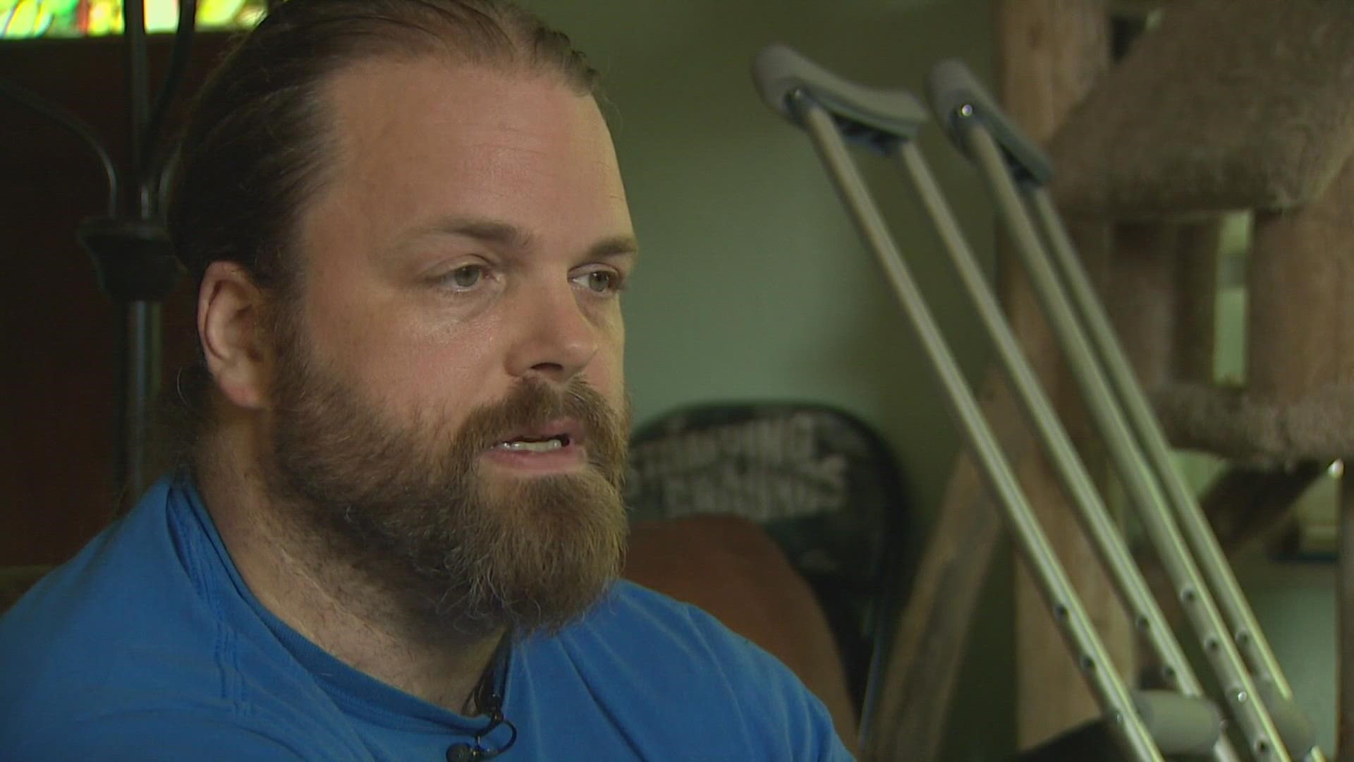 Darin Wall says he stopped 26-year-old gunman Ethan Byrd on Sunday morning outside The Shredder music venue in Boise.