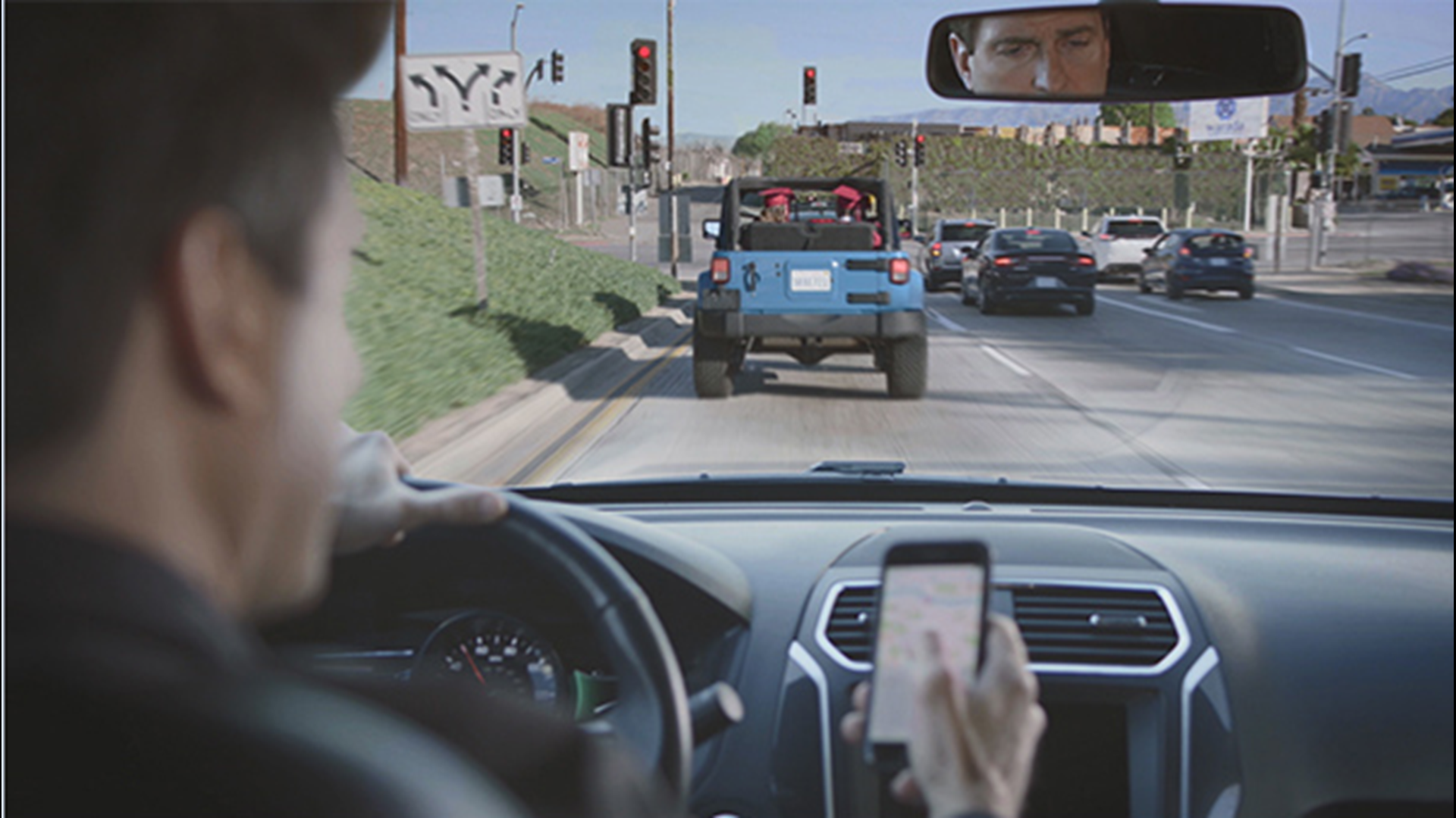 A newly released AAA survey revealed more drivers are choosing to put down their devices when they're behind the wheel because of certain influencers.