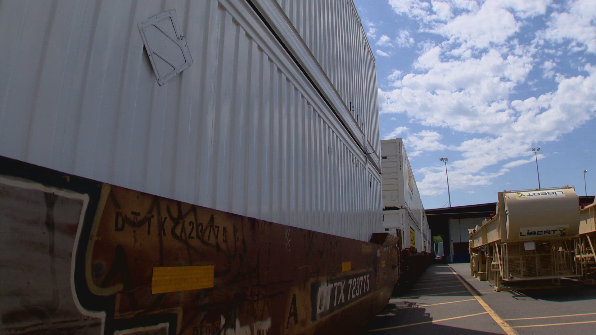 Suppliers rush to offload goods at the Port of Everett ahead of new tariffs, causing cargo chaos.