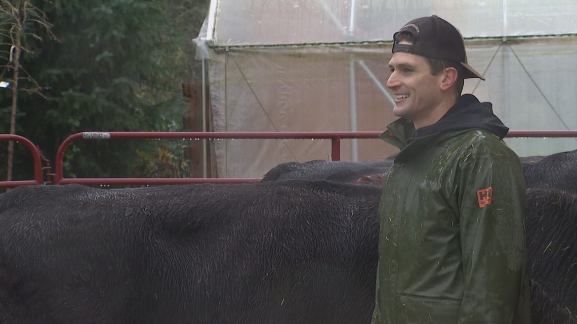 Duvall farmer navigates flooded land after historic rainfall