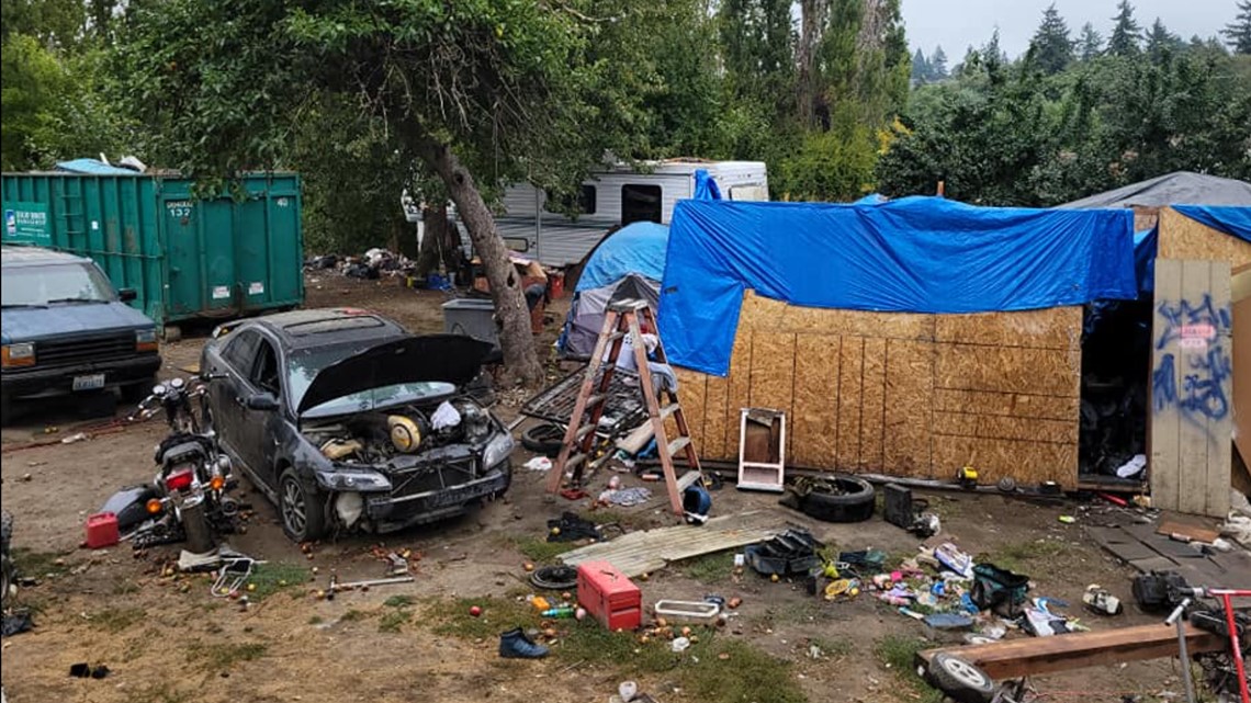 Homeless individuals refuse to leave after taking over elderly Tacoma ...