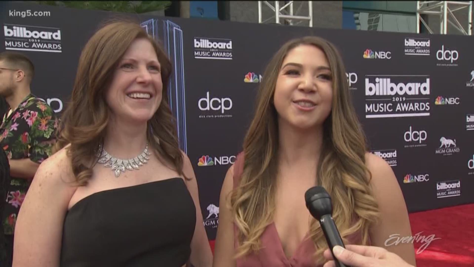 Kirkland's Haley Manao was the big winner of a trip to the Billboard Music Awards.  She won the tickets at KING 5 Konnected, the party with a purpose.  Haley brought her mom Cheryl as her date and had a great time.